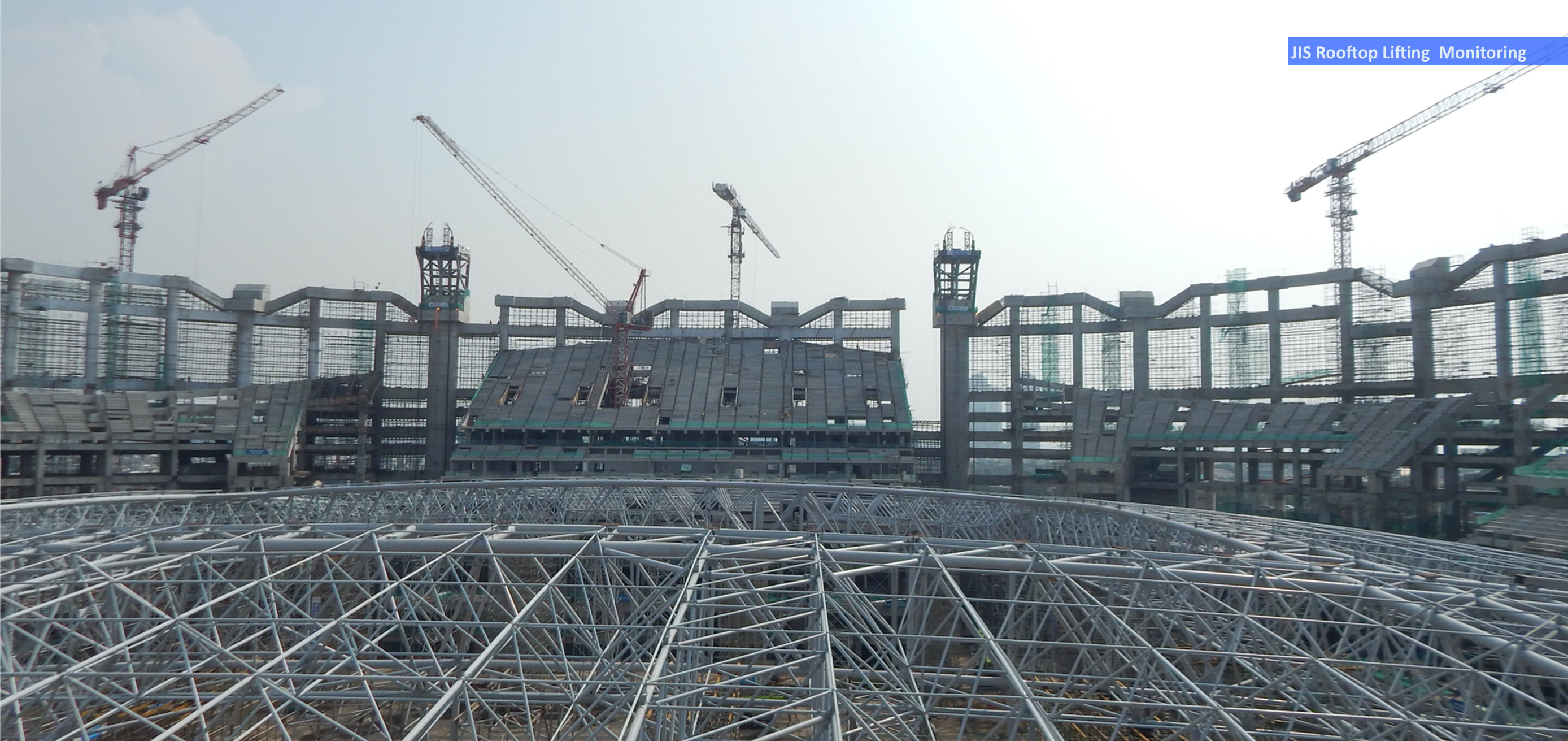 Realtime Construction Monitoring and Survey Gallery
